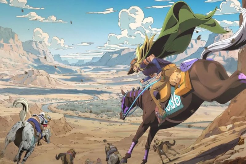 Netflix To Stream JoJo’s Bizarre Adventure Part 7: Steel Ball Run Anime Worldwide